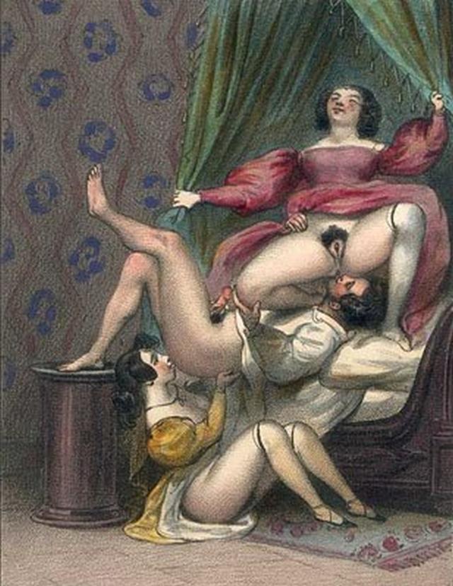 В далеком прошлом тоже был разврат 8 фото