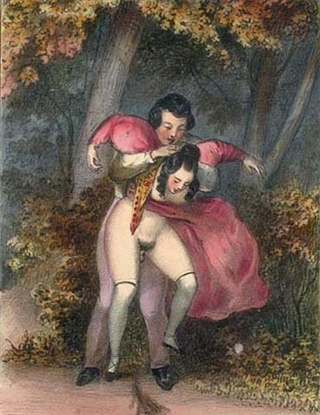 В далеком прошлом тоже был разврат 6 фото