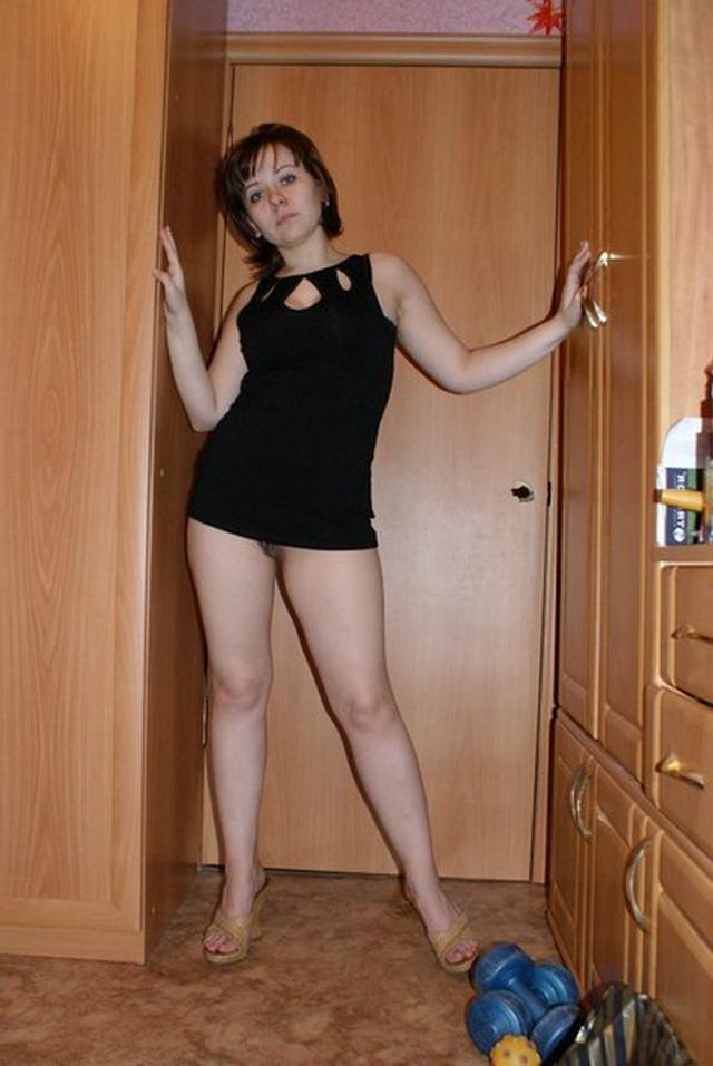 Надежда показа свою разработанную щель 8 фото