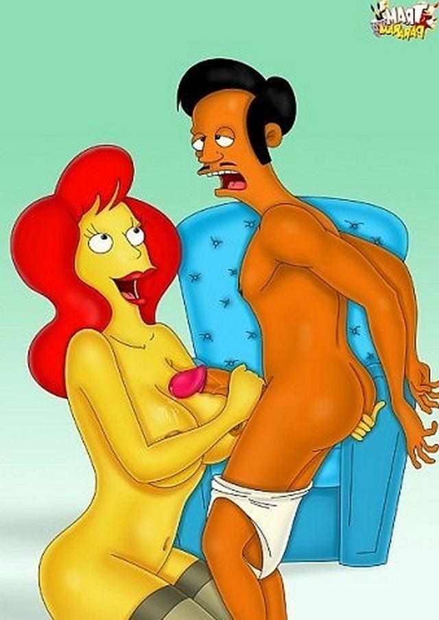 Порнография из мультика про Симпсонов 8 фото