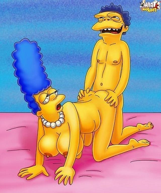 Порнография из мультика про Симпсонов 14 фото