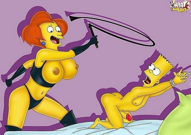 Порнография из мультика про Симпсонов 7 фото