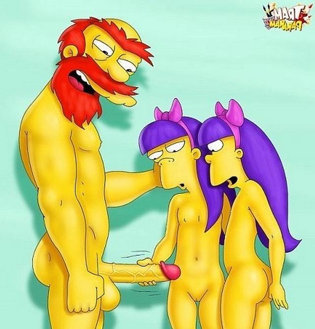 Порнография из мультика про Симпсонов 11 фото