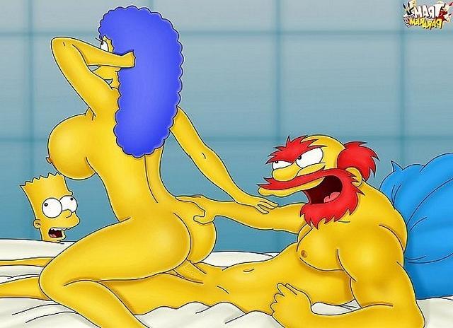 Порнография из мультика про Симпсонов 10 фото