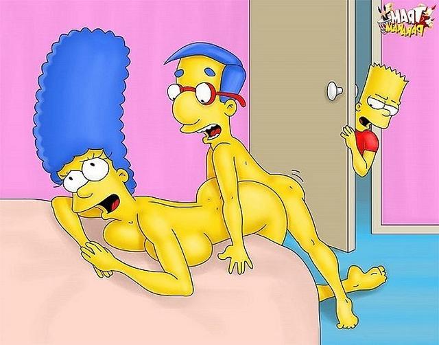 Порнография из мультика про Симпсонов 6 фото