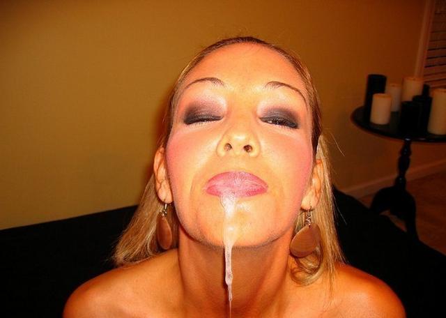 Сперма заливает лица нежных стерв 10 фото