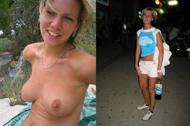 Голые и одетые прошмандовки 20 фото