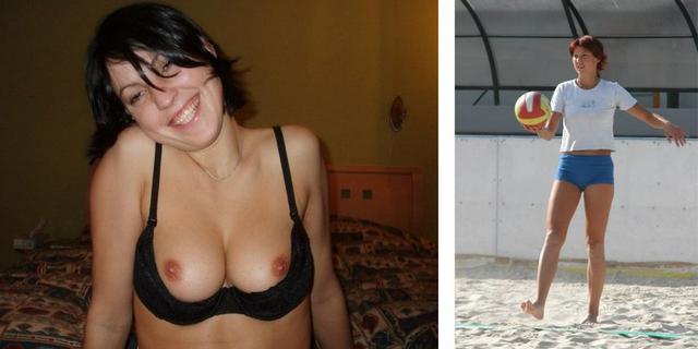 Голые и одетые прошмандовки 15 фото