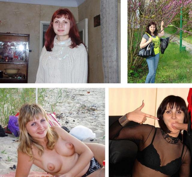 Голые и одетые прошмандовки 6 фото