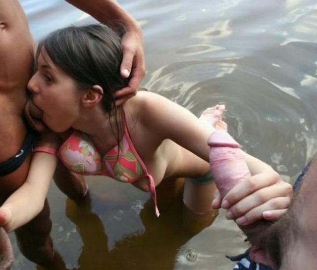 Девушки не против поучаствовать в групповухах 11 фото