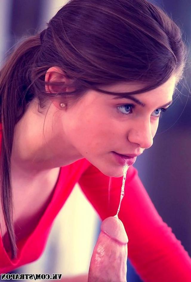 Шикарные давалки отсасывают концы 25 фото